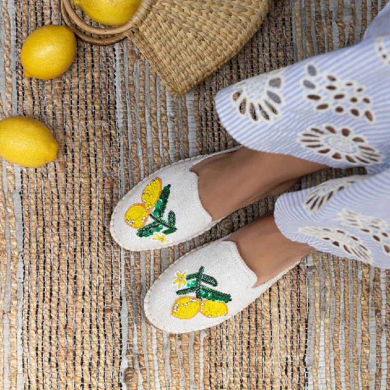 Lemoncello Espadrilles Off white Flats