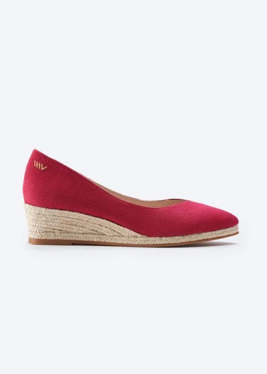 Riba Limited Edition Canvas Espadrille Wedges