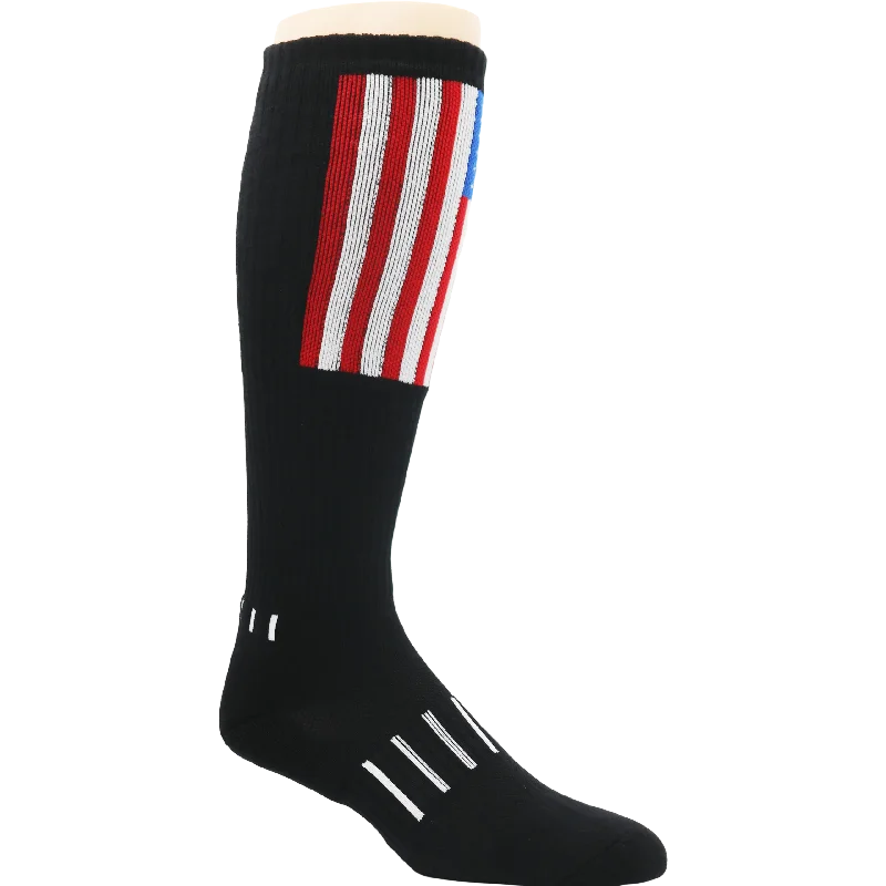 American Flag Block - Moxy Deadlift Socks