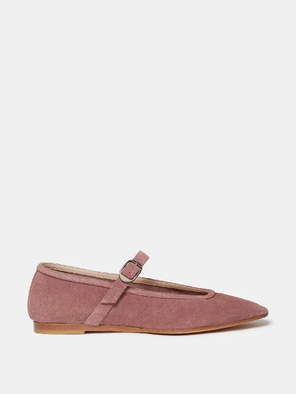 Ballet Mary Jane / Pink Suede