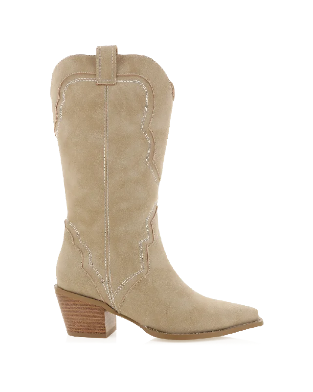 DARIEL - TAUPE NUBUCK