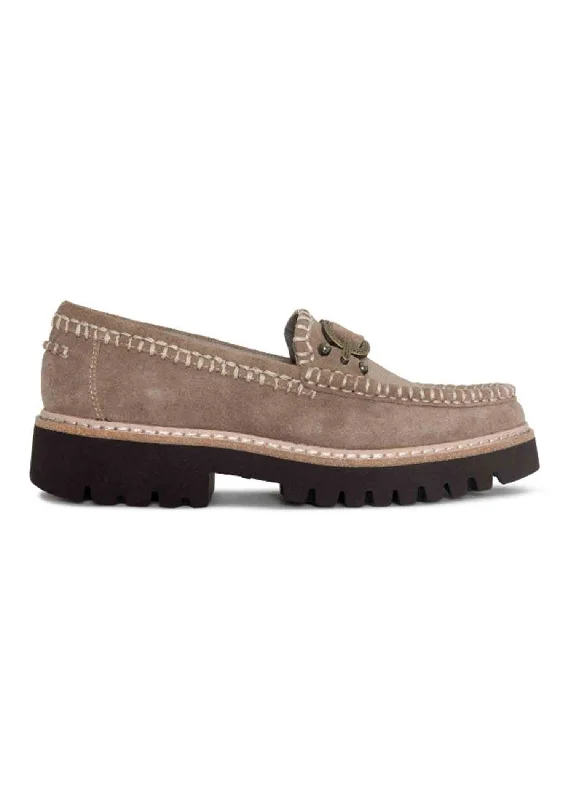 Donald Pliner Heliocs Loafer (Taupe)