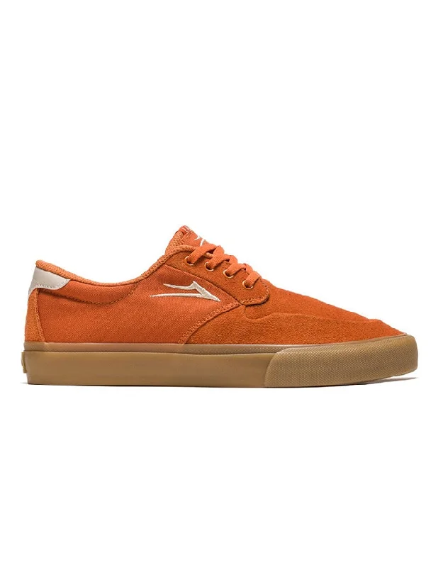 Lakai Riley 3 Shoe | Burnt Orange Suede