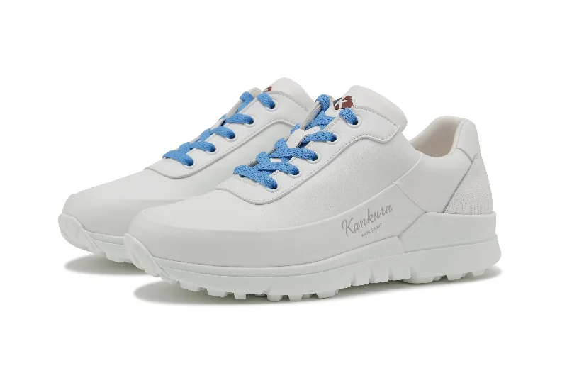 Master Lady 03  ALLWhite|Blue  Women`s Golf Shoes ML003 95