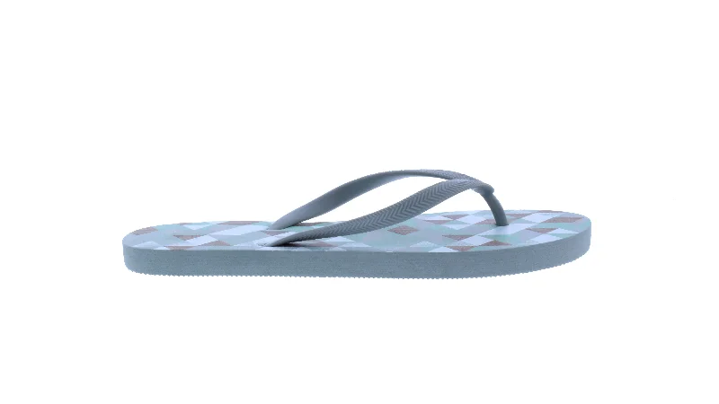 Women Palm Leaves Print Flip Flop