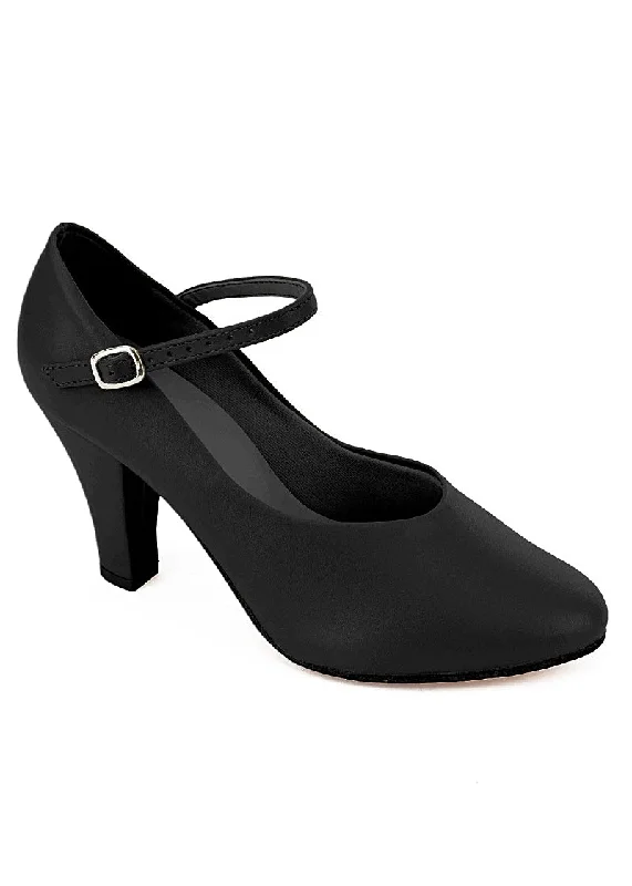 ON SALE Chloe Braced Heel Character Shoe (3" Heel)