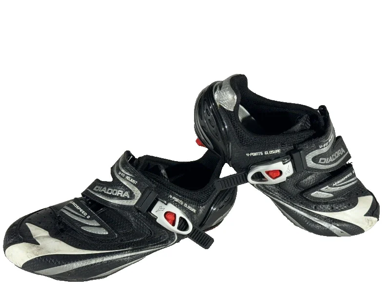 DIADORA Aerospeed Road Cycling Shoes 3 Bolts Ladies EU39 US6.5 Mondo 245 cs470