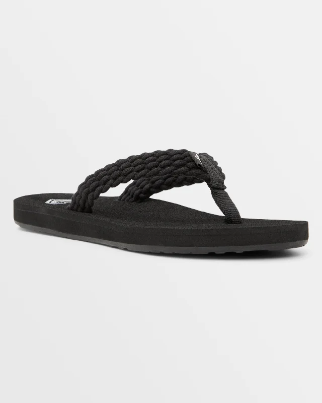 Porto IV Sandals - Black