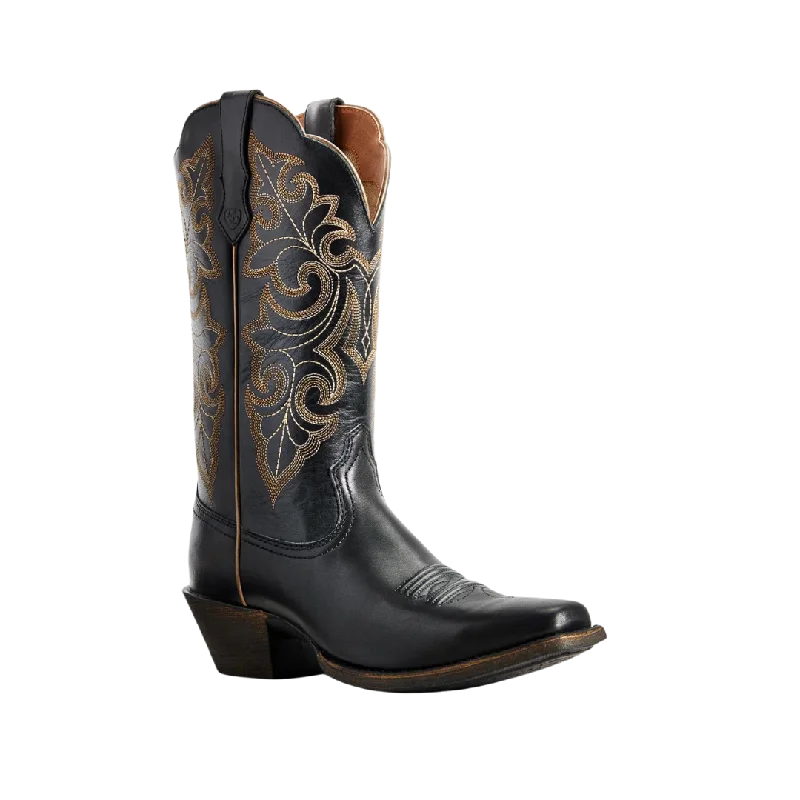 Ariat Women's Round Up Limousine Black Western Boots