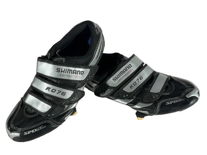 SHIMANO R076 Road Cycling Shoes 3 Bolts Ladies EU38 US5.2 Mondo 240 cs557