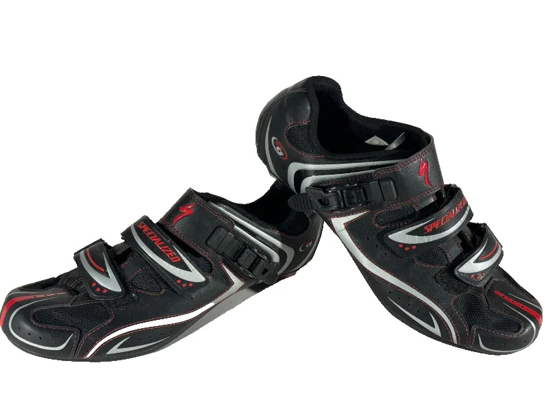 SPECIALIZED Road Cycling Shoes Boots 3 Bolts EU44 US10.6 Mondo 283 cs498