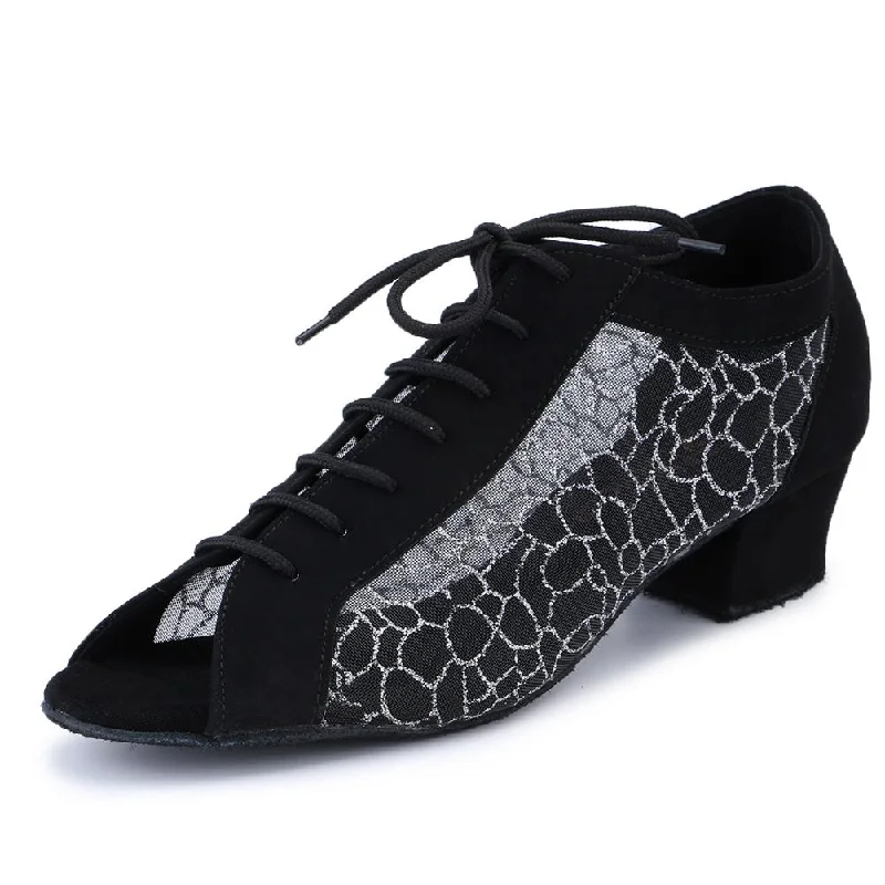 Women's Suede 4.5cm Heel Ballroom Dance Shoes/Latin Dance Shoes