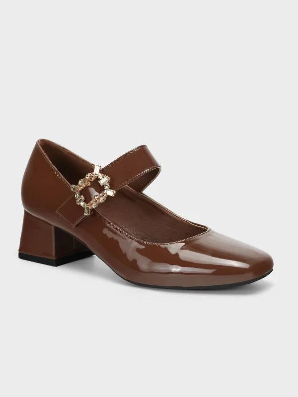 Women's" SOLVEIG" Buckle Detailing Courts