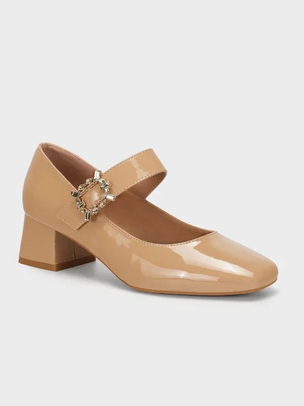 Women's" SOLVEIG" Buckle Detailing Courts