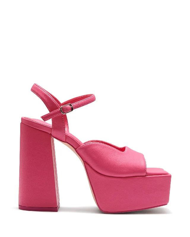 Dom Platform Heel  Pink