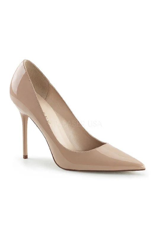 CLASSIQUE-20 Pump  | Nude Patent