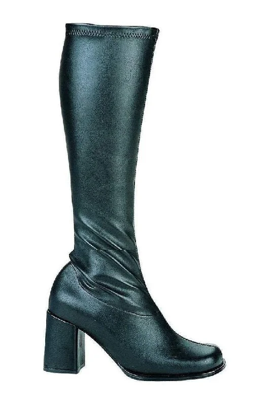 GOGO GoGo Boot  | Black Faux Leather