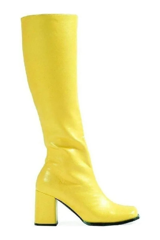 GOGO GoGo Boot  | Yellow Patent